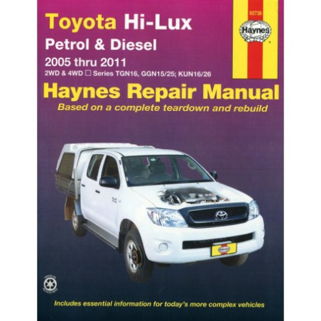 Toyota Hi Lux 4x4 4x2 2005-2011