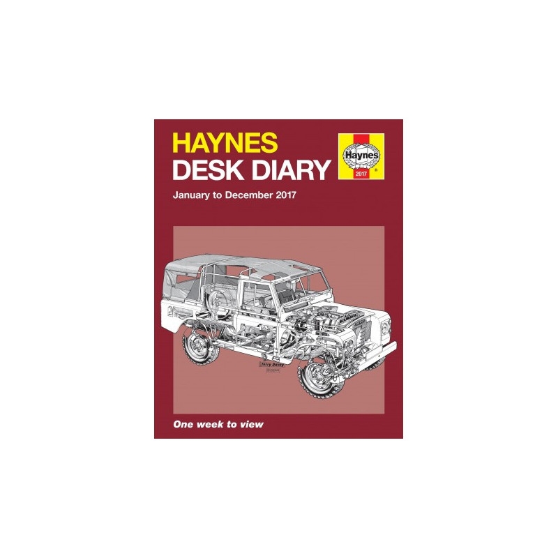 Haynes 2017 Desk Diary