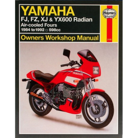 Yamaha FJ FZ XJ & YX600 Radian 1984 - 1992