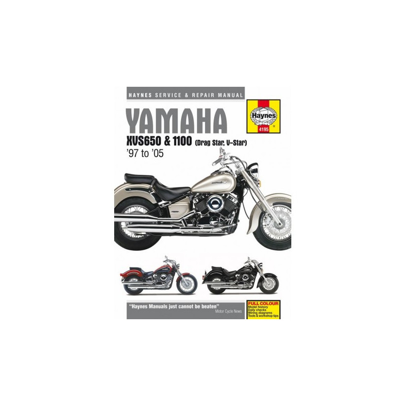 Yamaha XVS650 & 1100 Drag Star/V-Star 1997 - 2005