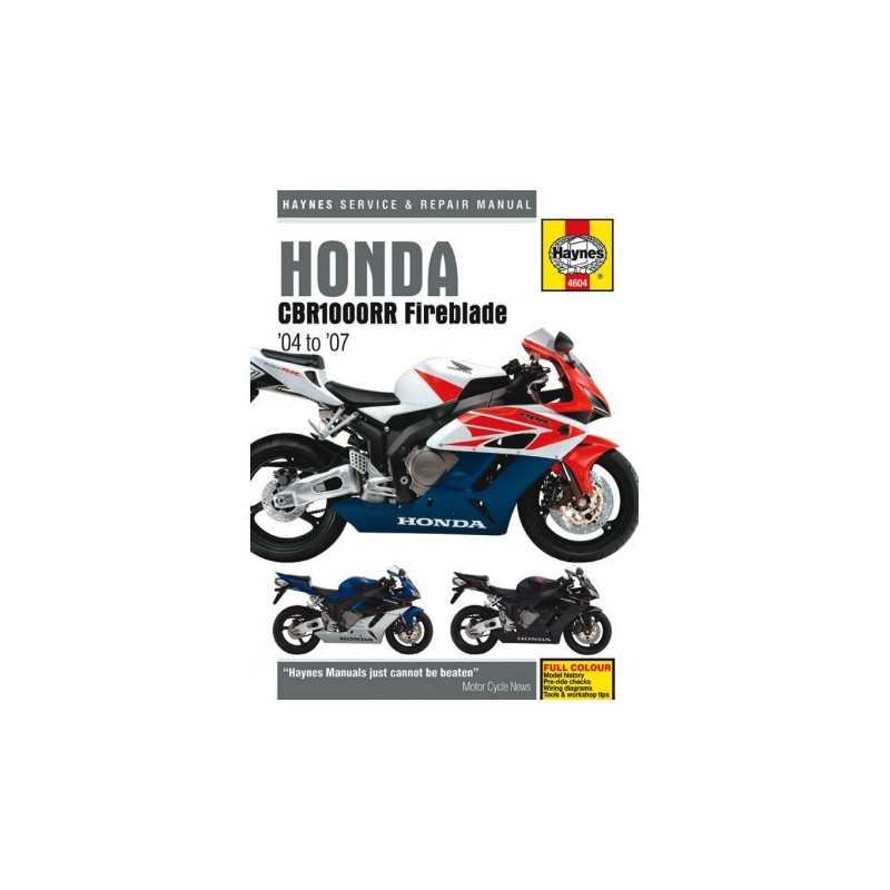 Honda CBR1000RR Fireblade 2004 - 2007