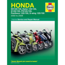 Honda 125 Scooters (SH SES NES PES & FES 125) 2000 - 2009