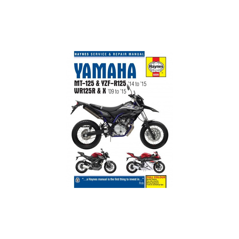 Yamaha MT-125 YZF-R125 & WR125R/X