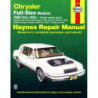 Chrysler Full-size Front Wheel Drive Models Haynes Repair Manual covering Chrysler New Yorker (V6) and Dodge Dynast