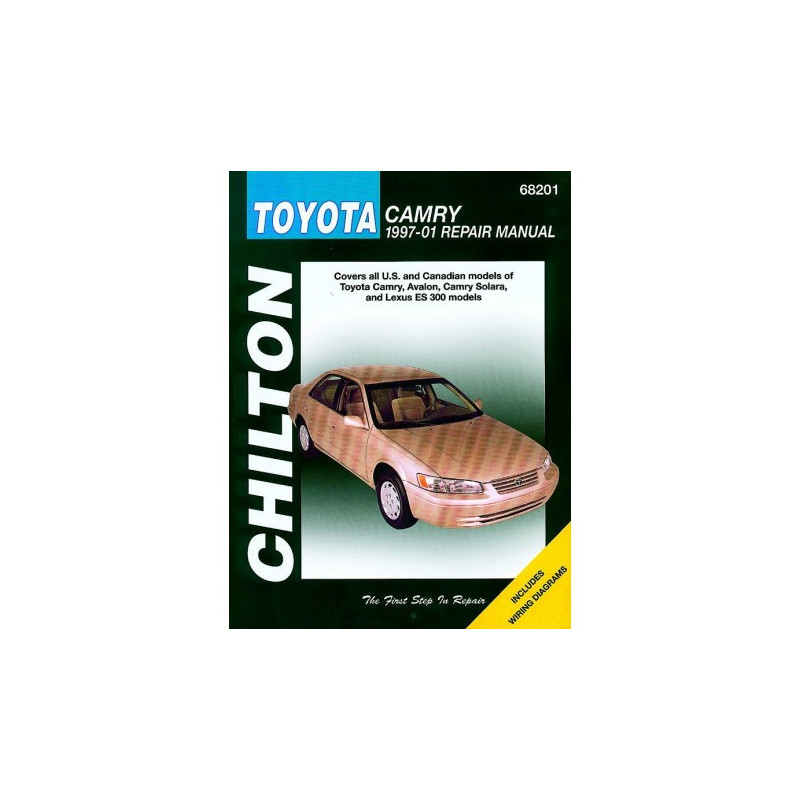 Toyota Camry Camry Solara Avalon and Lexus ES 300 Chilton Repair Manual for 1997-01