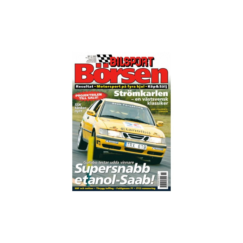 Bilsport Börsen nr 11  2005
