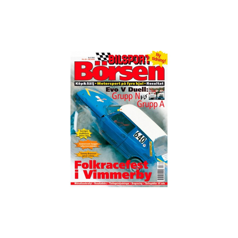 Bilsport Börsen nr 9  2002