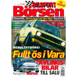 Bilsport Börsen nr 1  2002