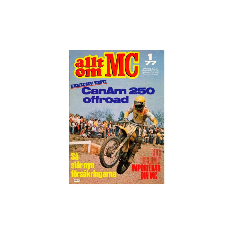 Allt om MC nr 1  1977