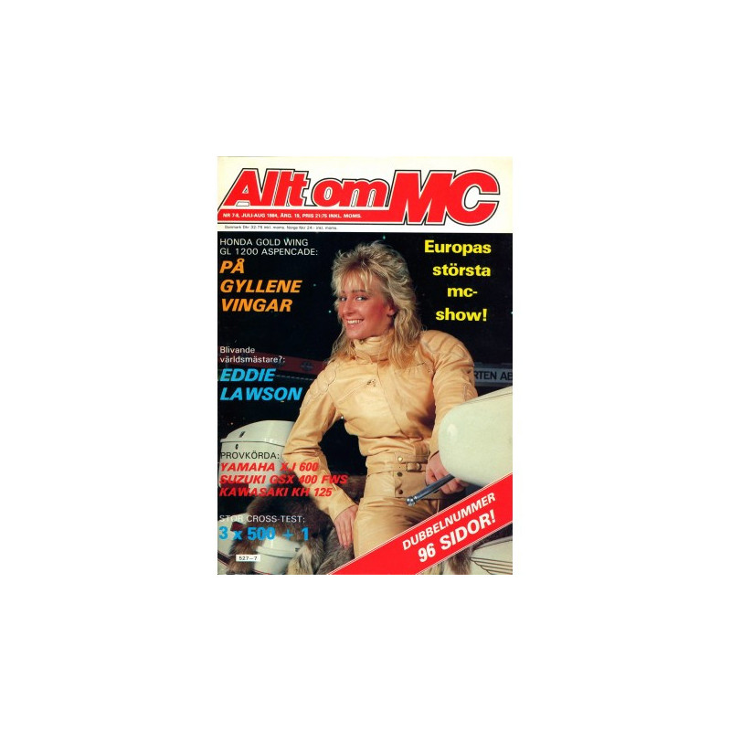 Allt om MC nr 7  1984