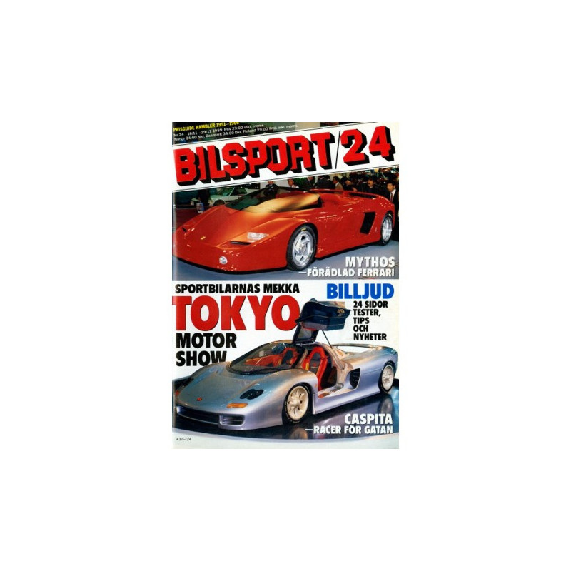 Bilsport nr 24  1989