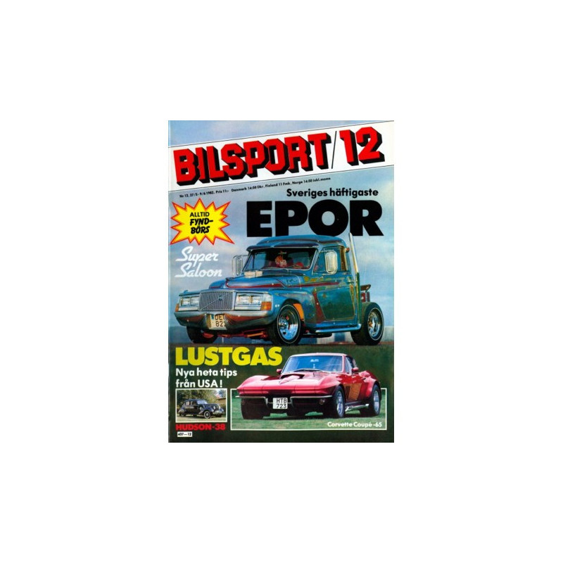 Bilsport nr 12  1982