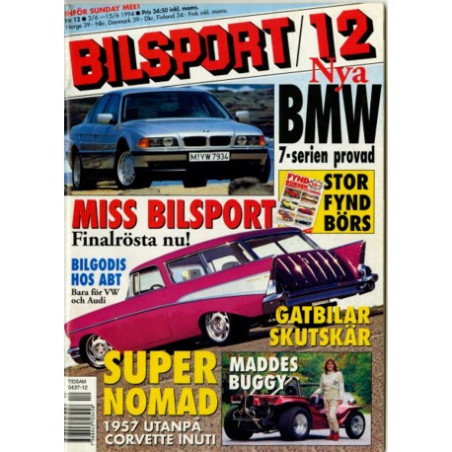 Bilsport nr 12  1994