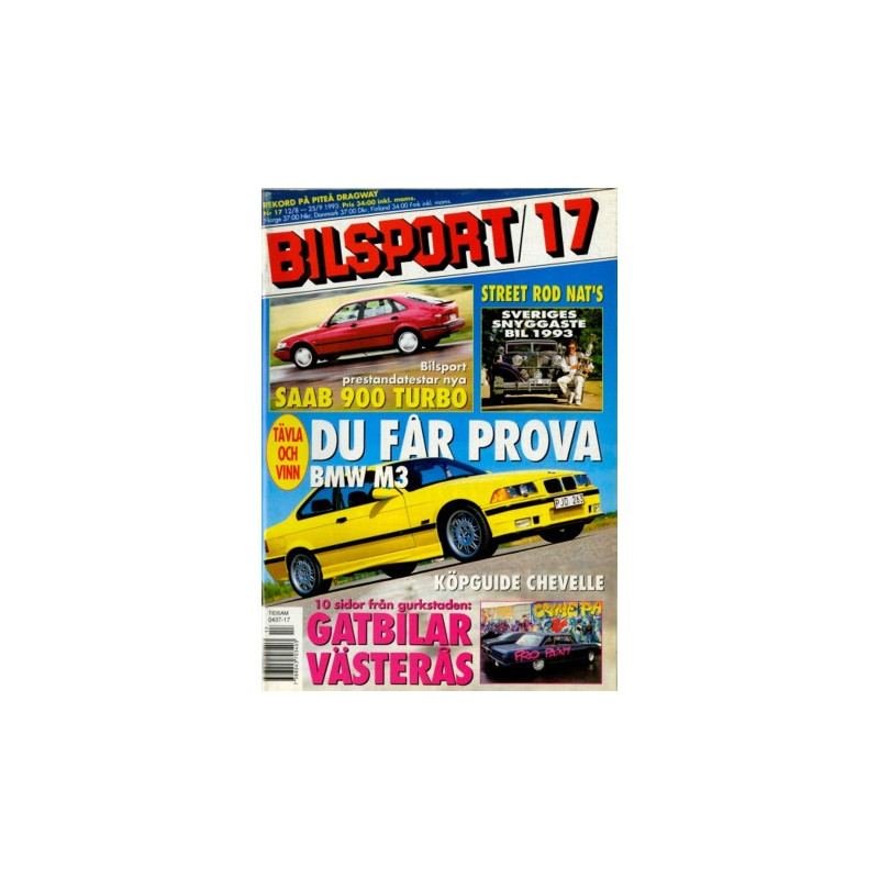 Bilsport nr 17  1993