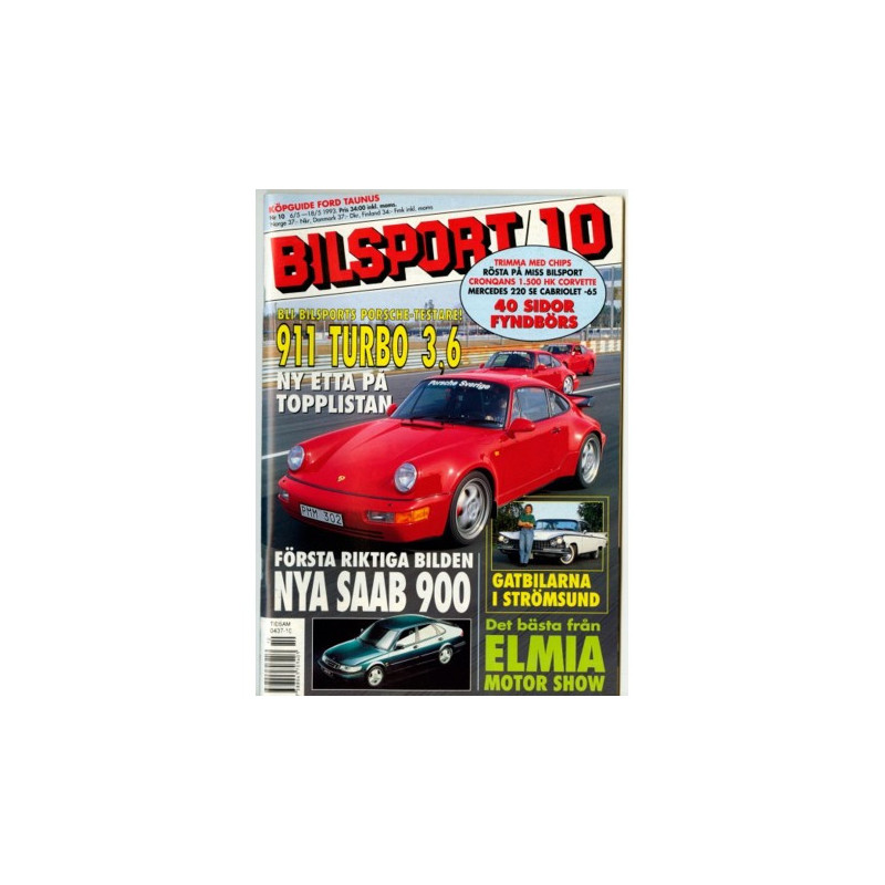 Bilsport nr 10  1993