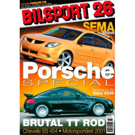 Bilsport nr 26  2001