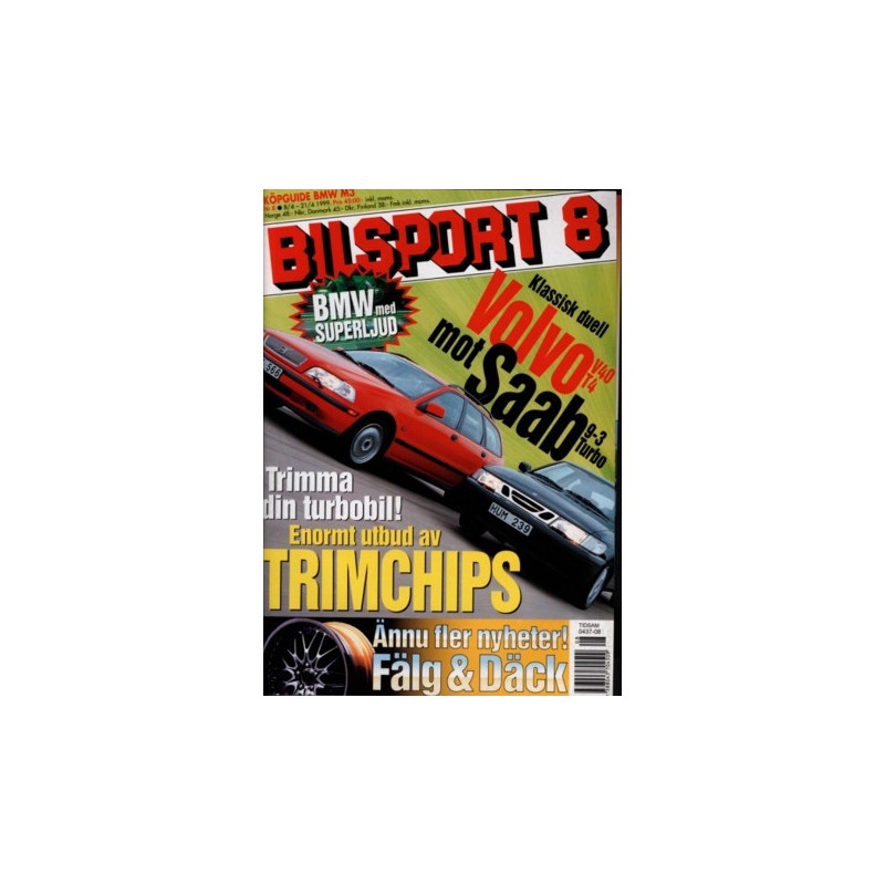 Bilsport nr 8  1999