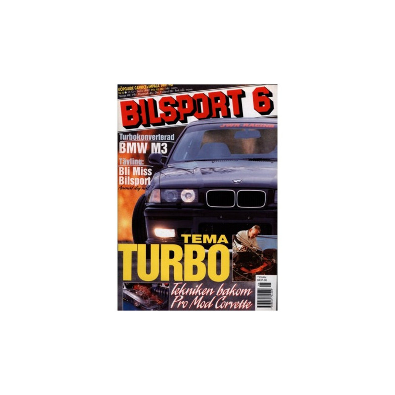 Bilsport nr 6  1999