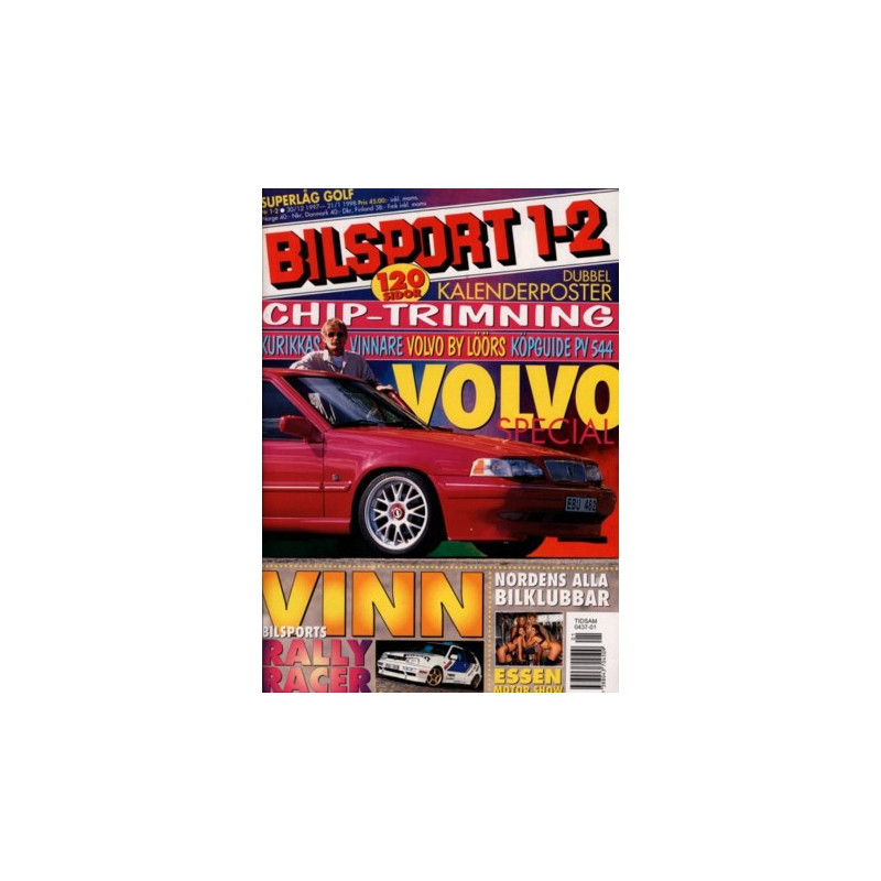 Bilsport nr 1  1998