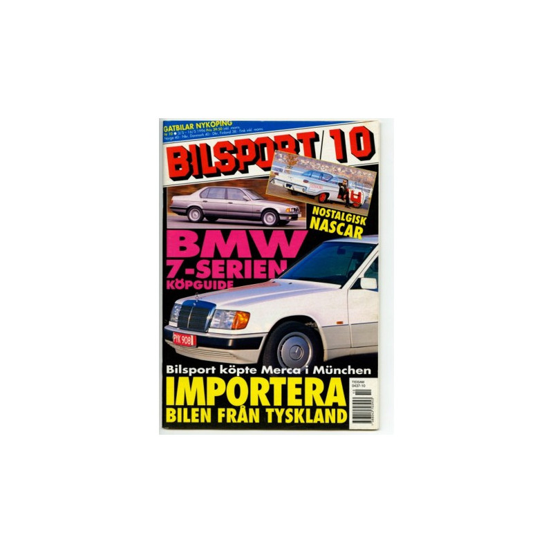 Bilsport nr 10  1996