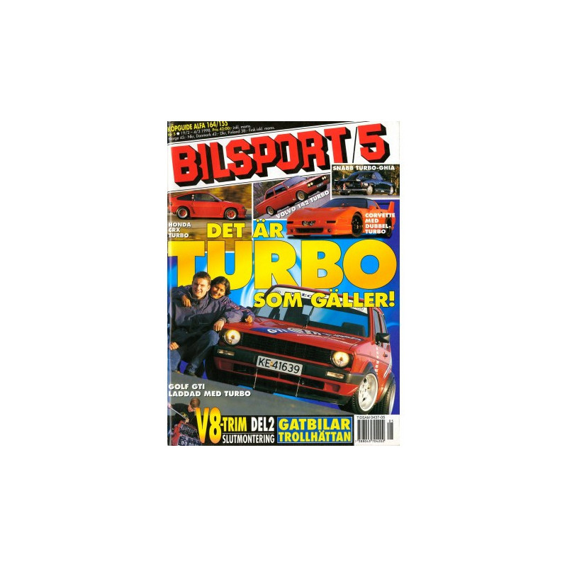 Bilsport nr 5  1998