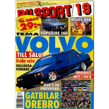 Bilsport nr 19  1994