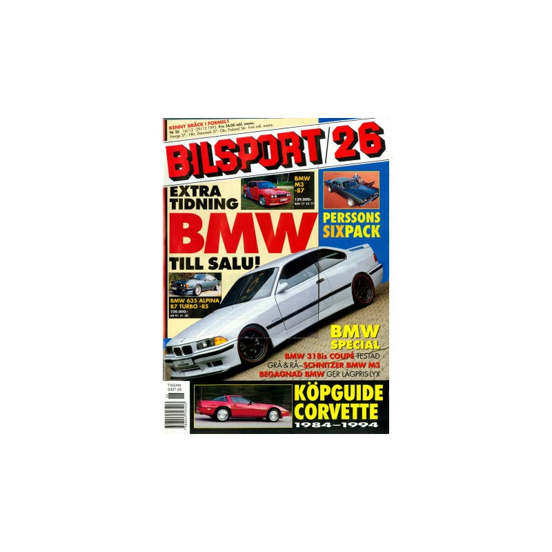 Bilsport nr 26  1993