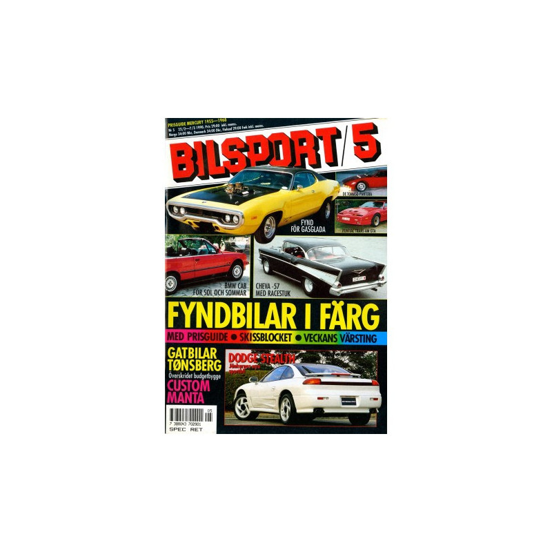 Bilsport nr 5  1990