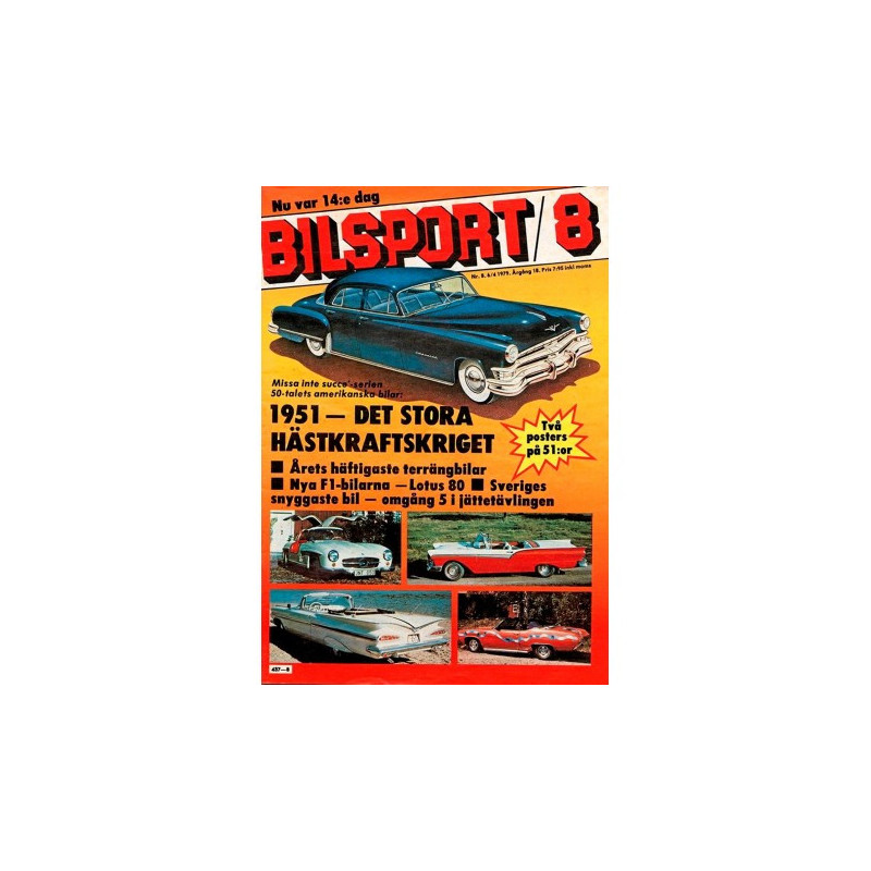 Bilsport nr 8  1979