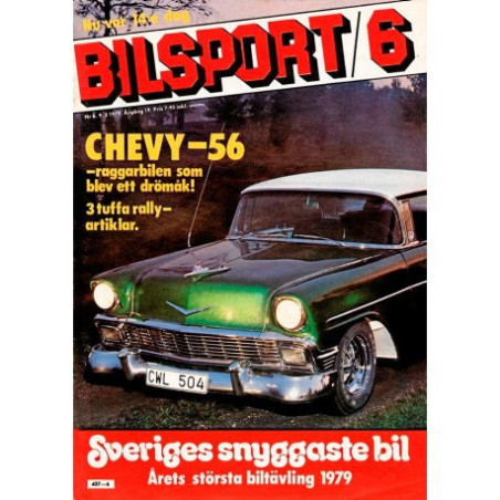 Bilsport nr 6  1979