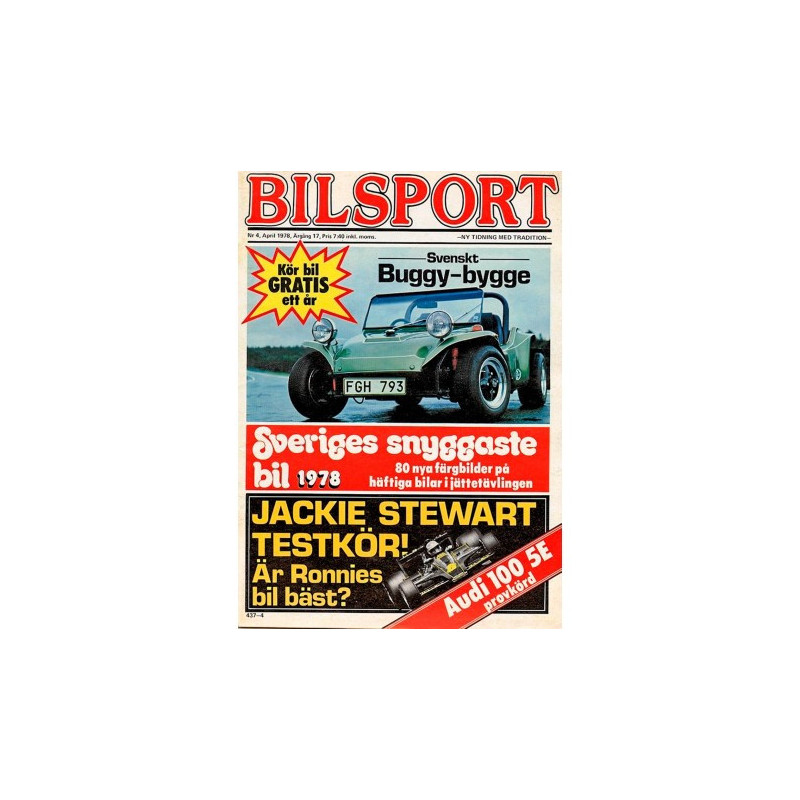 Bilsport nr 4  1978