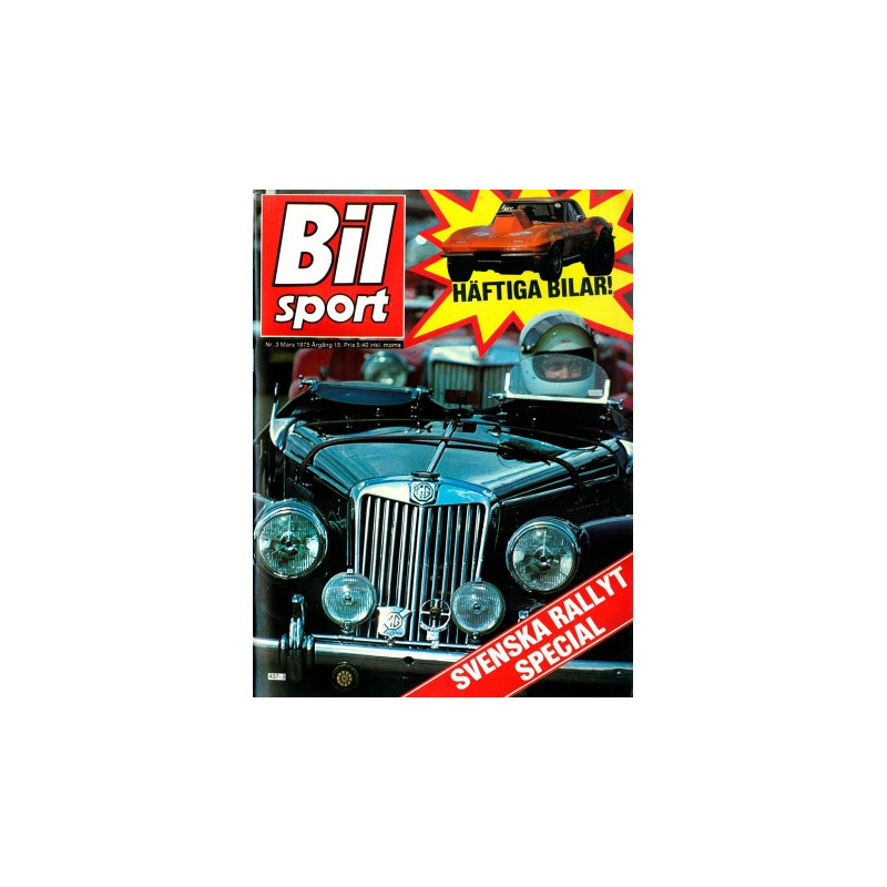 Bilsport nr 3  1976