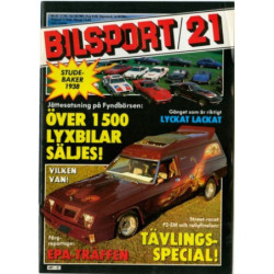 Bilsport nr 21  1981