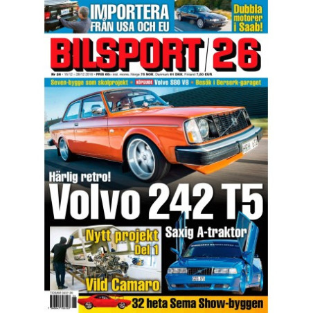 Bilsport nr 26 2016