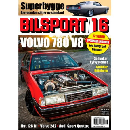 Bilsport nr 16 2018