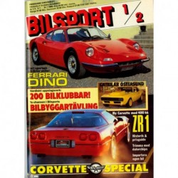 Bilsport nr 1  1989