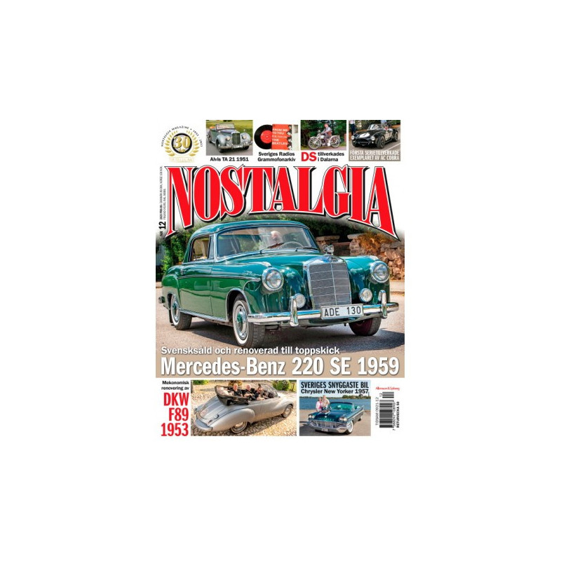 Vintererbjudande: Nostalgia 8 nr 399 kr