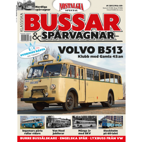 Nostalgia Special Klassiska bussar och spårvagnar nr 1 2012