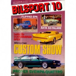 Bilsport nr 10  1987