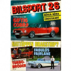 Bilsport nr 26  1987