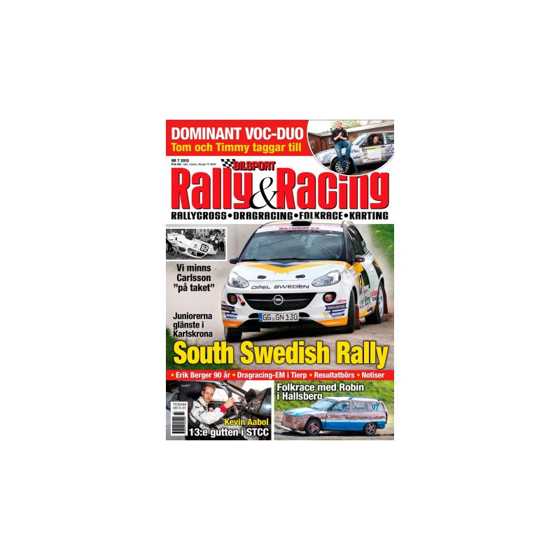 Bilsport Rally&Racing nr 7 2015