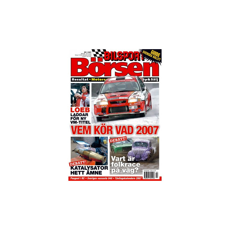 Bilsport Börsen nr 2 2007