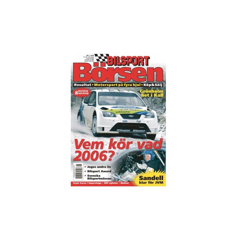 Bilsport Börsen nr 1 2006